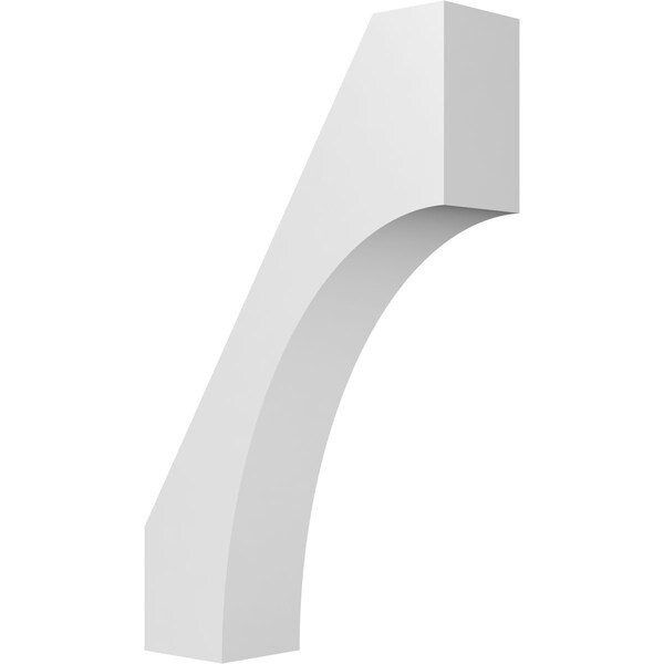 Ekena Millwork 6-in. W x 20-in. D x 32-in. H Westlake Architectural Grade PVC Knee Brace BRCP06X20X32WTL - main